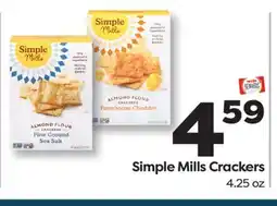 Weis Markets Simple Mills Crackers offer