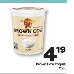 Weis Markets Brown Cow Yogurt offer