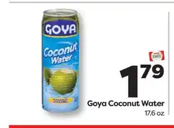 Weis Markets Goya Coconut Water offer