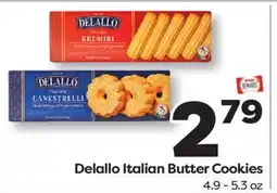 Weis Markets Delallo Italian Butter Cookies offer
