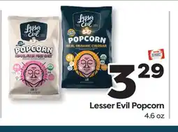 Weis Markets Lesser Evil Popcorn offer