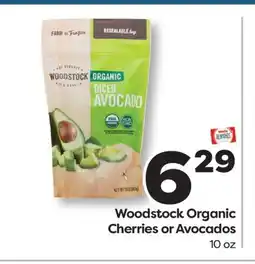 Weis Markets Woodstock Organic Cherries or Avocados offer