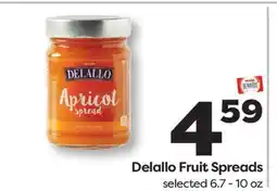 Weis Markets Delallo Fruit Spreads offer