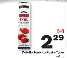 Weis Markets Delallo Tomato Paste Tube offer