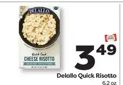 Weis Markets Delallo Quick Risotto offer