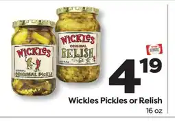 Weis Markets Wickles Pickles or Relish offer