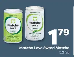 Weis Markets Matcha Love Swtnd Matcha offer