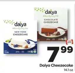 Weis Markets Daiya Cheezecake offer