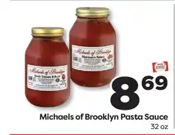 Weis Markets Michaels of Brooklyn Pasta Sauce offer