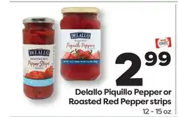 Weis Markets Delallo Piquillo Pepper or Roasted Red Pepper strips offer