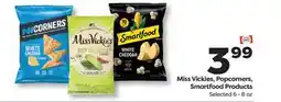 Weis Markets Miss Vickies, Popcorners, Smartfood Products offer