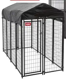 Runnings Main St. Pet 6' x 4' x 8' Kennel with Roof offer