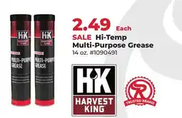 Runnings Harvest King Hi-Temp Multi-Purpose Grease offer