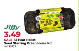 Runnings Jiffy 12 Peat Pellet Seed Starting Greenhouse Kit offer
