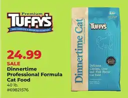 Runnings Tuffy's Dinnertime Professional Formula Cat Food offer
