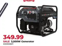 Runnings Black Diamond 3, 500W Generator offer