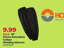 Runnings Hobart 19 Flame Retardant Cotton Welding Sleeves offer