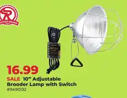 Runnings Electryx 10 Adjustable Brooder Lamp with Switch offer
