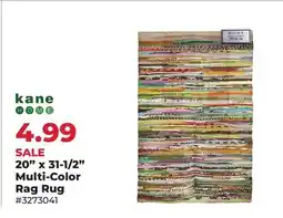 Runnings Kane Home 20 x 31-1/2 Multi-Color Rag Rug offer