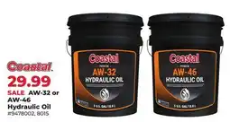 Runnings Coastal AW-32 or AW-46 Hydraulic Oil offer