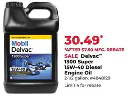 Runnings Mobil Delvac 1300 Super 15W-40 Diesel Engine Oil offer