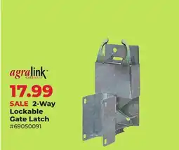 Runnings agralink GATEWARE 2-Way Lockable Gate Latch offer