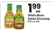Safeway Wish-Bone Salad Dressing offer
