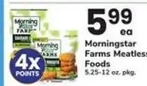 Safeway Morningstar Farms Meatless Foods offer