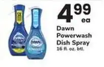 Safeway Dawn Powerwash Dish Spray offer