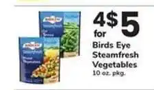 Safeway Birds Eye Steamfresh Vegetables offer