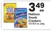Safeway Nabisco Snack Crackers offer