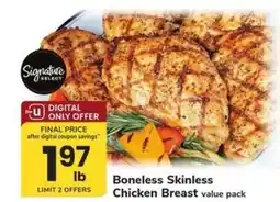 Safeway Boneless Skinless Chicken Breast offer