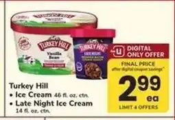 Safeway Turkey Hill Ice Cream offer