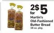 Safeway Martin's Old-Fashioned Butter Bread offer