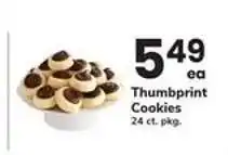 Safeway Thumbprint Cookies offer