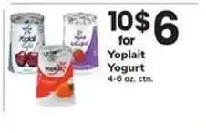 Safeway Yoplait Yogurt offer