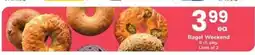 Safeway Bagel Weekend offer