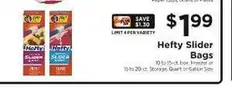 ShopRite Hefty Slider Bags offer