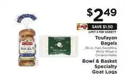 ShopRite Toufayan Bagels offer
