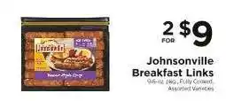 ShopRite Johnsonville Breakfast Links offer