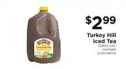 ShopRite Turkey Hill Iced Tea offer
