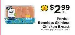 ShopRite Perdue Boneless Skinless Chicken Breast offer