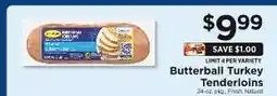 ShopRite Butterball Turkey Tenderloins offer