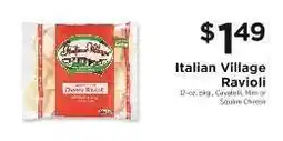 ShopRite Italian Village Ravioli offer