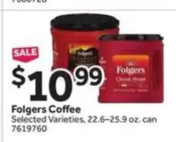 Stop&Shop Folgers Coffee offer
