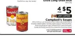 ShopRite Campbell's Soups offer