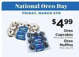 ShopRite Oreo Cupcakes & Oreo Muffins offer