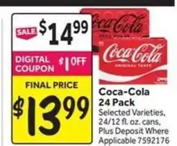 Stop&Shop Coca-Cola 24 Pack offer