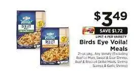 ShopRite Birds Eye Voila! Meals offer