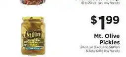 ShopRite Mt. Olive Pickles offer